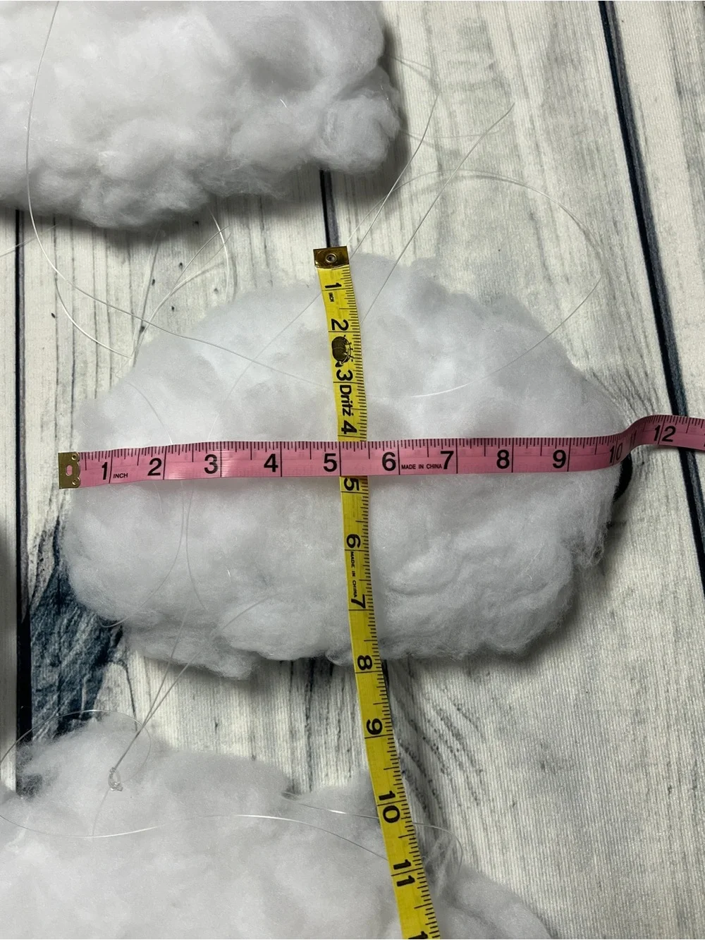 Handmade Hanging Cloud Decor Props - Set of 7